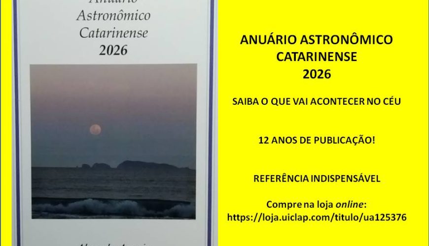 ANUÁRIO ASTRONÔMICO CATARINENSE – 2026